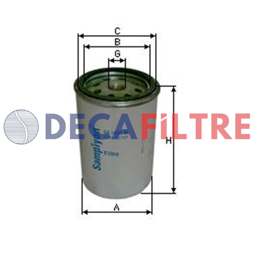 CS 1432 M Yakit Vida Disli Filtre