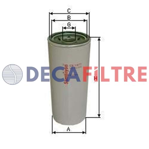 CS 1505 Yag Vida Disli Filtre